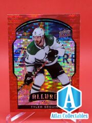 2020-21 UD Allure #32 Red Rainbow Red Diamond Parallel Tyler Seguin